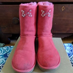 disney jeweled red uggs